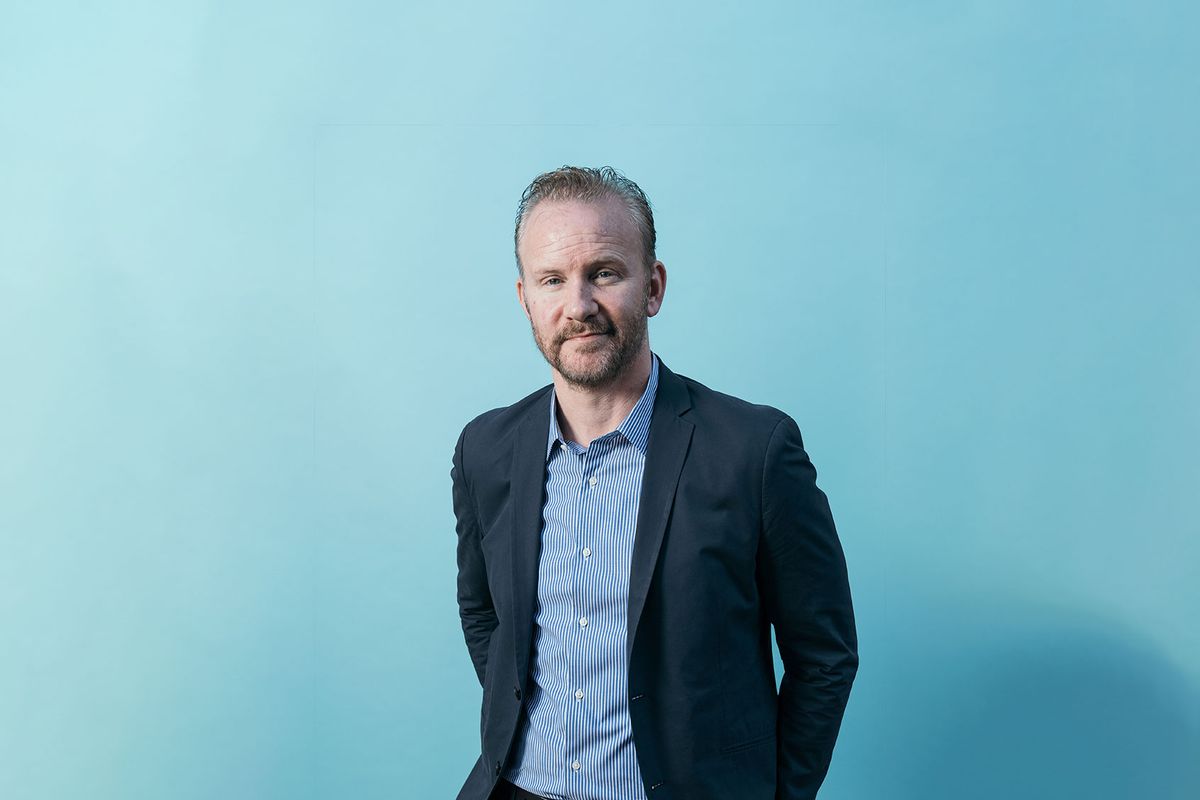 Morgan Spurlock poses during a portrait session at the 14th annual Dubai International Film Festival held at the Madinat Jumeriah Complex on December 11, 2017 in Dubai, United Arab Emirates.  (Neilson Barnard/Getty Images for DIFF)
