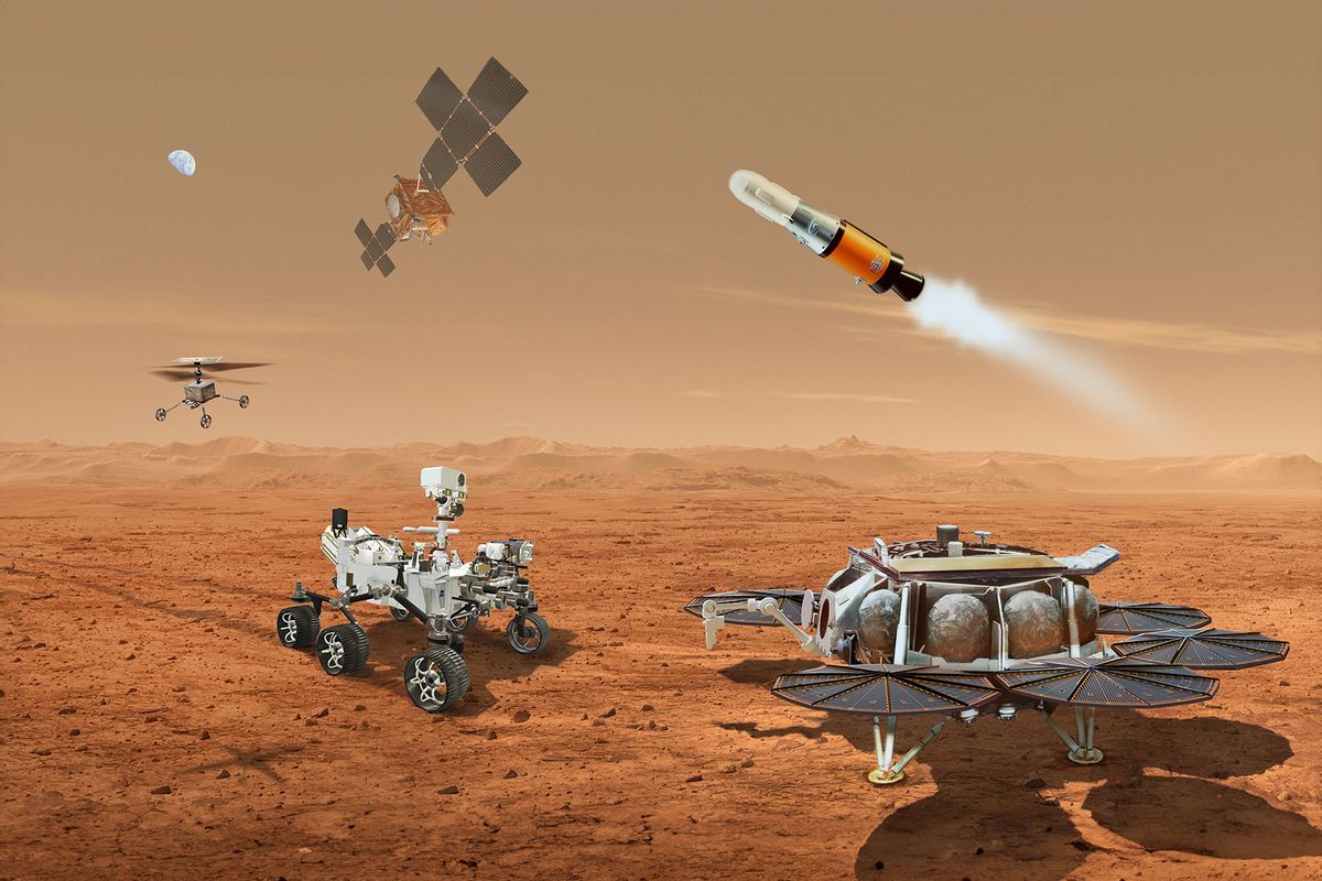 Mars Sample Return Concept Illustration (NASA/JPL-Caltech)
