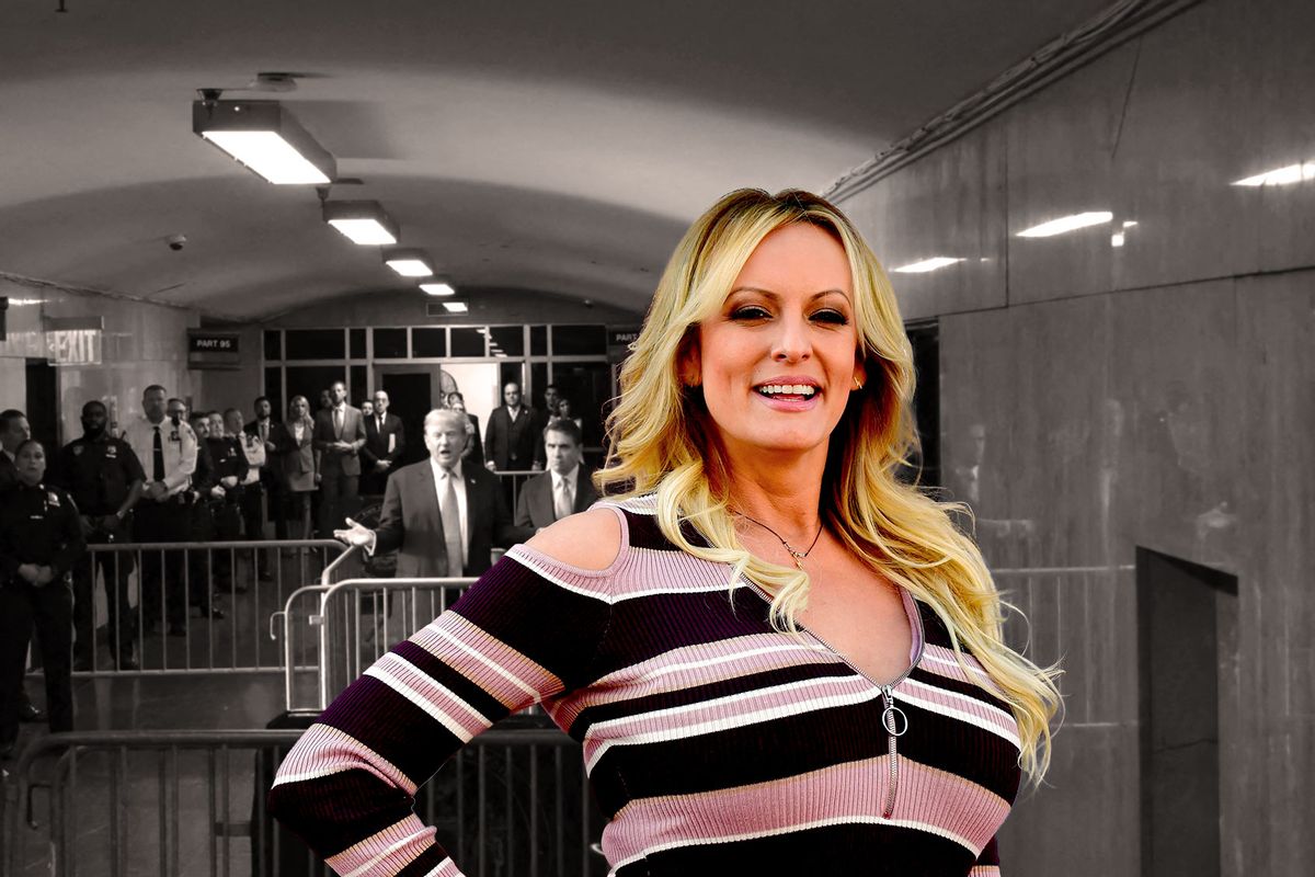Stormy Daniels and Donald Trump (Photo illustration by Salon/Getty Images)