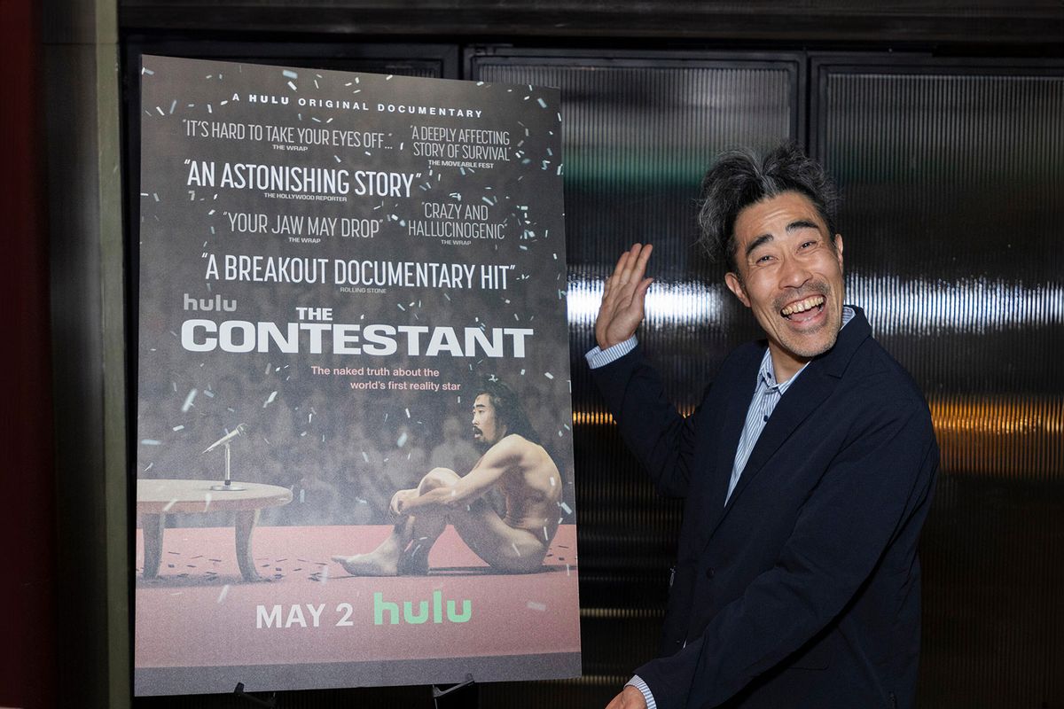 Tomoaki "Nasubi" Hamatsu at special event for Hulu documentary "The Contestant" at NeueHouse in New York City on April 24, 2024 (Disney/Stephanie Augello)