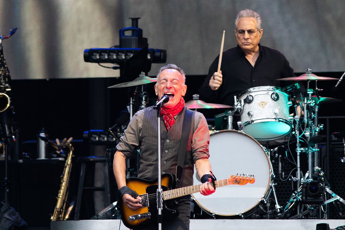 Bruce Springsteen performs at SuperValu Páirc Uí Chaoimh on May 16, 2024 in Cork, Ireland. (Kieran Frost/Redferns/Getty Images)