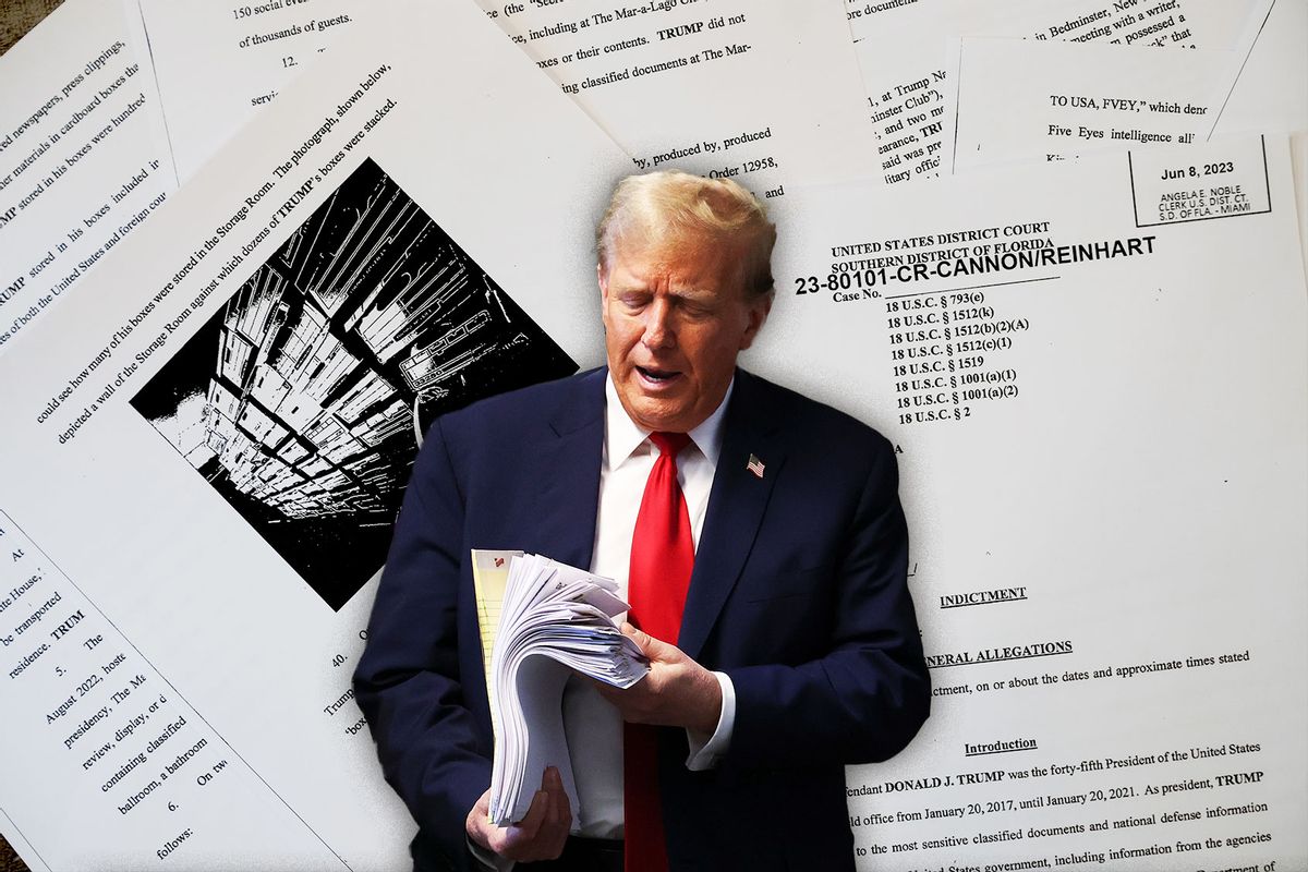 Donald Trump | Classified Documents (Photo illustration by Salon/Getty Images)