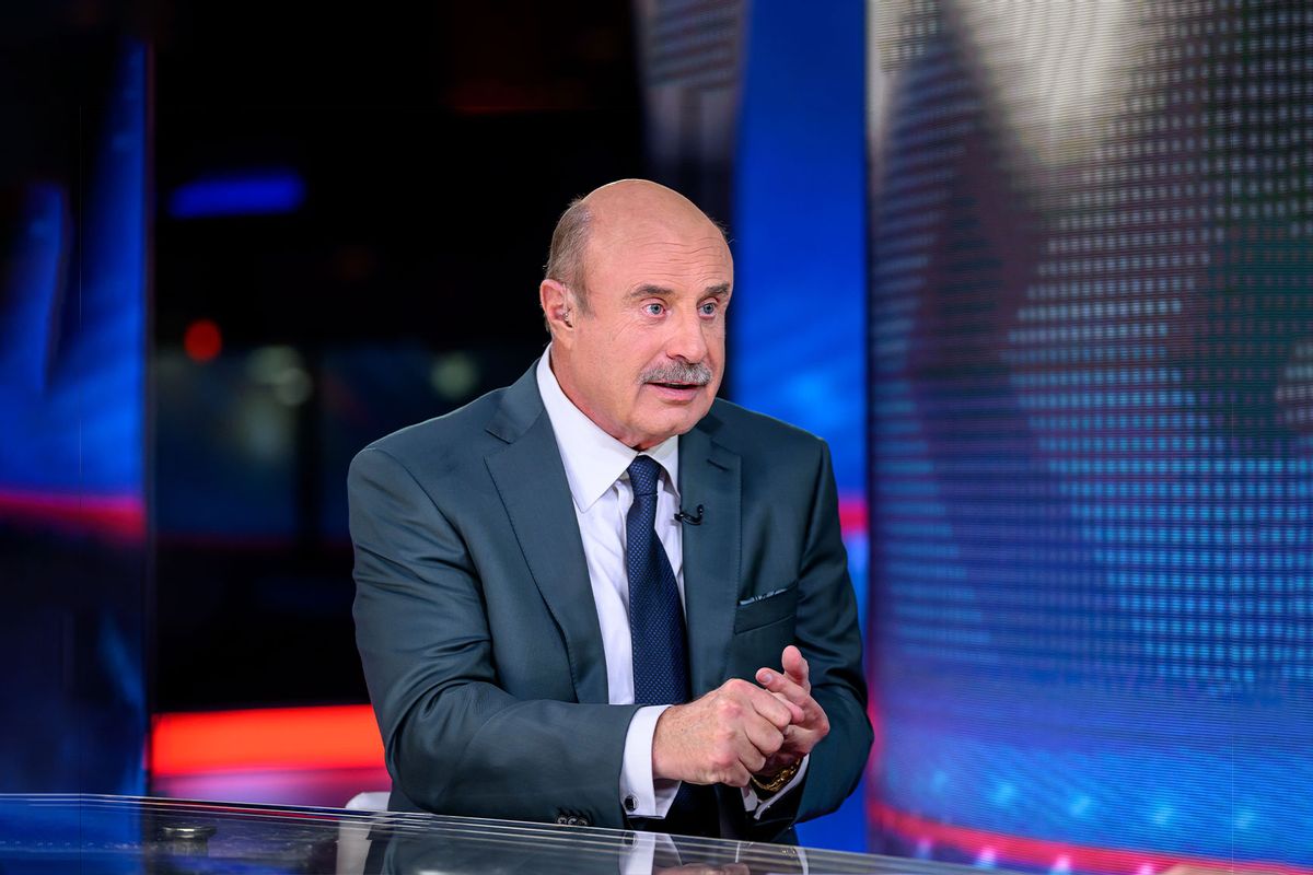 Dr. Phil visits Jesse Watters Primetime to discuss his new book "We've Got Issues: How You Can Stand Strong for America's Soul and Sanity" at FOX News Channel Studios on February 26, 2024 in New York City. (Roy Rochlin/Getty Images)