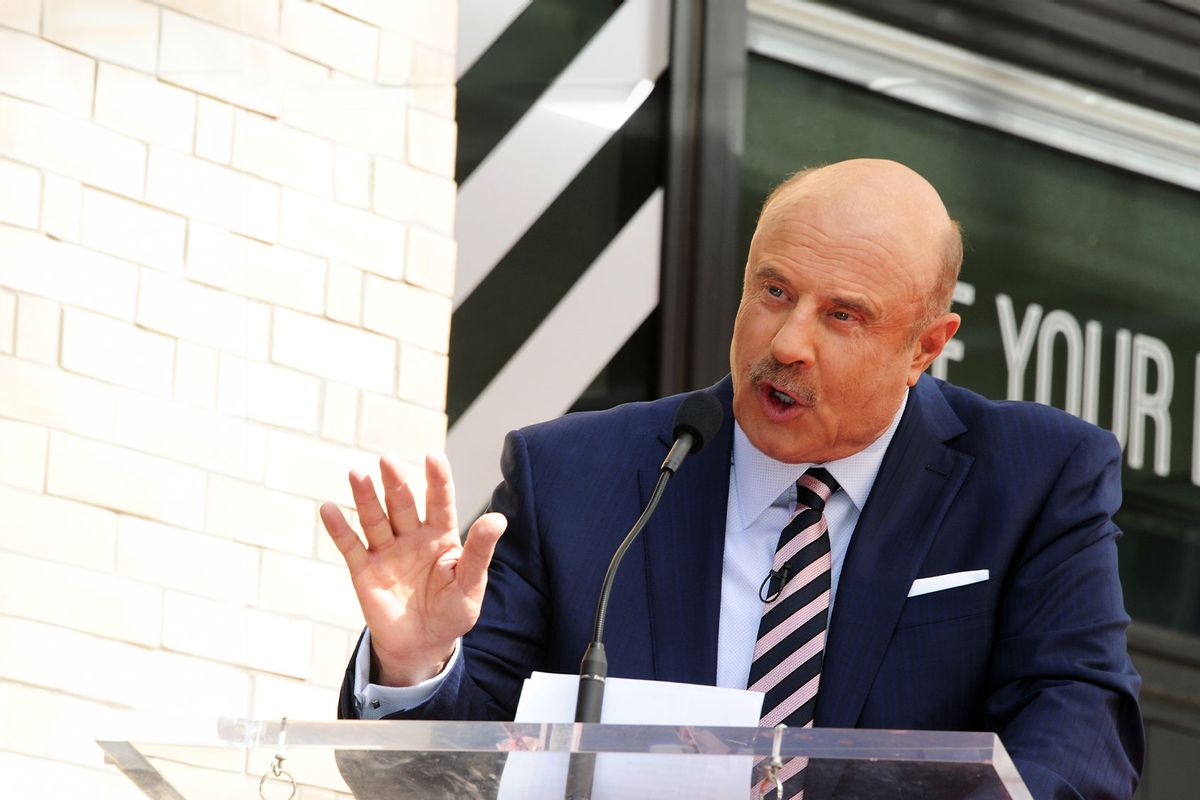 Dr. Phil McGraw speaks at his Star Ceremony On The Hollywood Walk Of Fame on February 21, 2020 in Hollywood, California. (Albert L. Ortega/Getty Images)