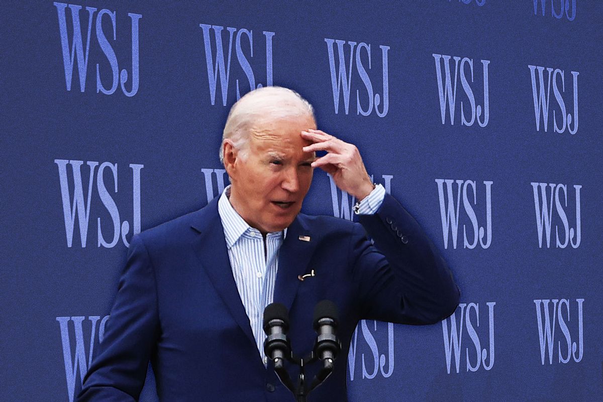 Joe Biden | Wall Street journal logo (Photo illustration by Salon/Getty Images)