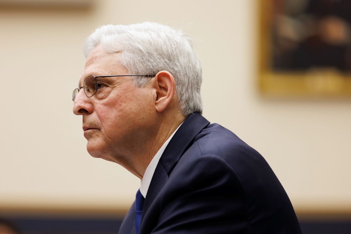 U.S. Attorney General Merrick Garland testifies during a House Judiciary Committee hearing titled "Oversight of the U.S. Department of Justice" in Washington, D.C. on June 4, 2024. (Aaron Schwartz/Xinhua via Getty Images)