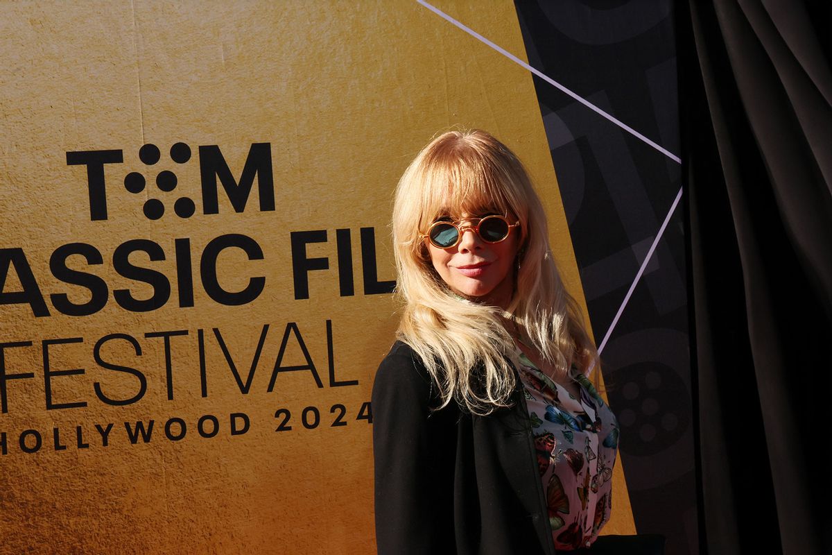 Rosanna Arquette attends the Opening Night Gala and 30th Anniversary Screening of "Pulp Fiction" during the 2024 TCM Classic Film Festival at TCL Chinese Theatre on April 18, 2024 in Hollywood, California. (Rodin Eckenroth/Getty Images for TCM)