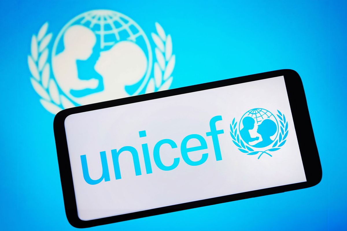 UNICEF (United Nations International Children's Emergency Fund) logo (Getty Images)