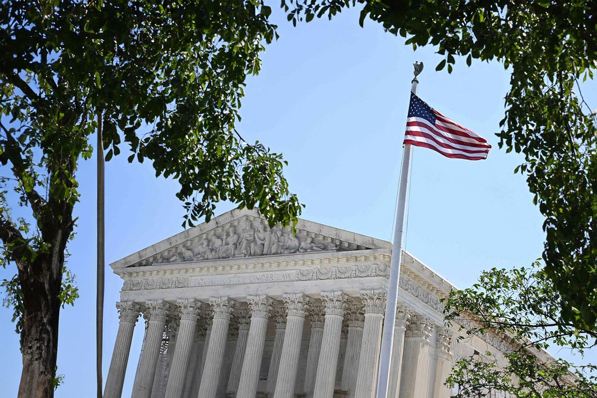 The US Supreme Court is seen in Washington DC on May 25, 2023. (MANDEL NGAN/AFP via Getty Images)
