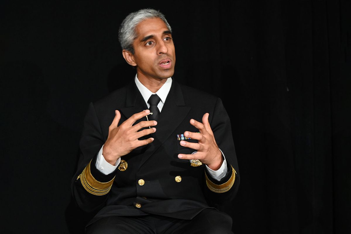 Child Mind Institute Convenes Second Gentleman Douglas Emhoff and U.S. Surgeon General Dr. Vivek Murthy on World Mental Health Day for Youth Panel on October 10, 2023 in New York City. (Slaven Vlasic/Getty Images)