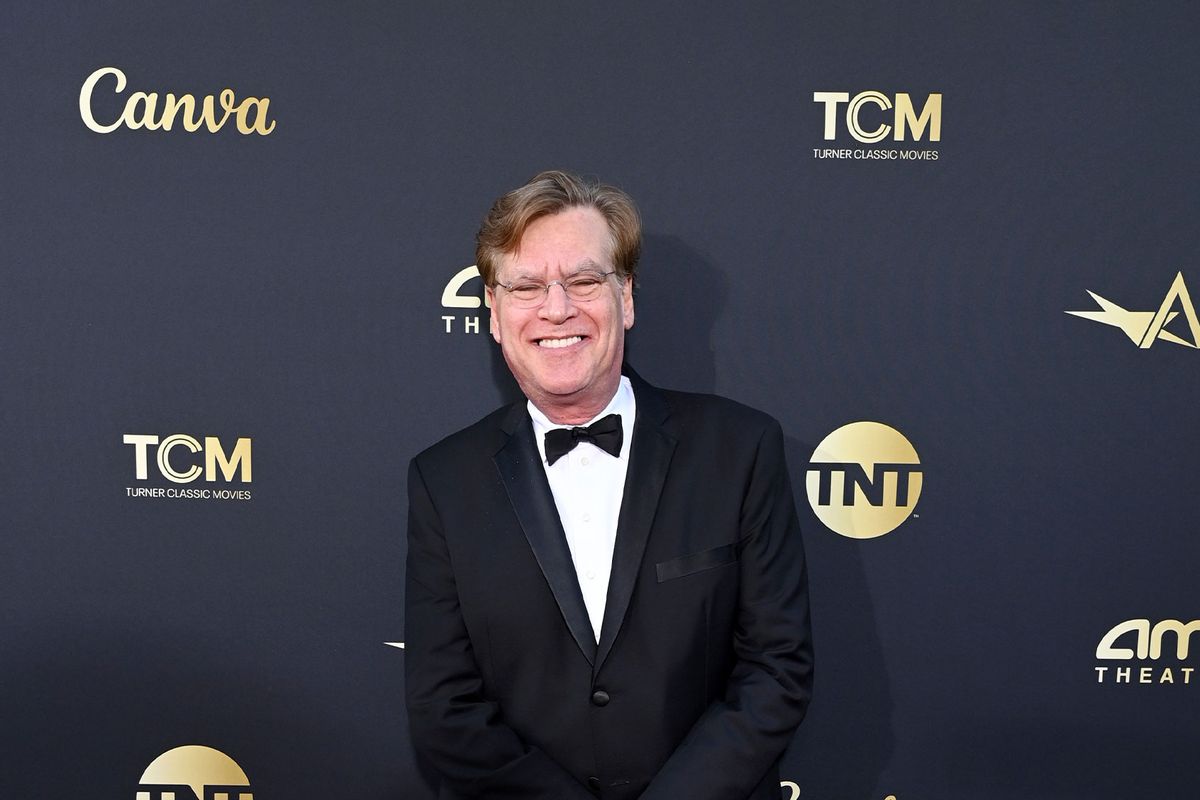 Aaron Sorkin attends the 49th AFI Life Achievement Award: A Tribute To Nicole Kidman at Dolby Theatre on April 27, 2024 in Los Angeles, California. (Jon Kopaloff/Getty Images for AFI)