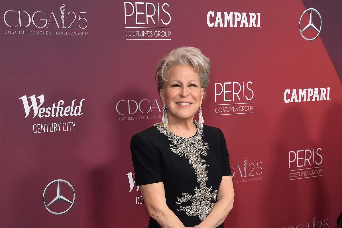 Bette Midler attends the 25th Annual Costume Designers Guild Awards at Fairmont Century Plaza on February 27, 2023 in Los Angeles, California. (Unique Nicole/FilmMagic/Getty Images)