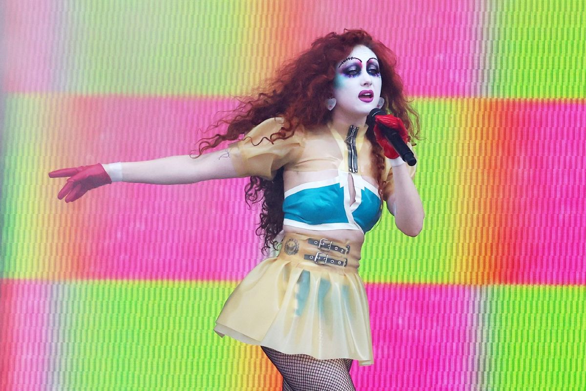 Chappell Roan performs in concert during the Bonnaroo Music & Arts Festival on June 16, 2024, in Manchester, Tennessee.  (Gary Miller/WireImage)