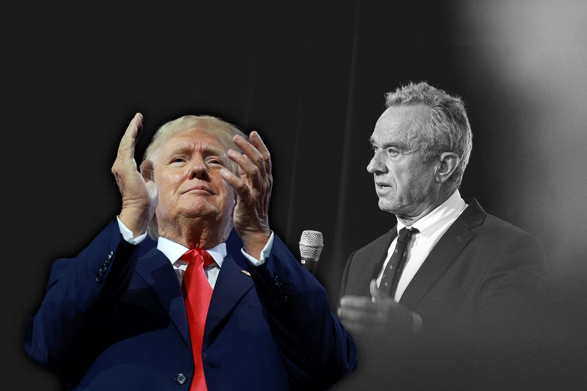 Donald Trump and Robert F. Kennedy Jr. (Photo illustration by Salon/Getty Images)