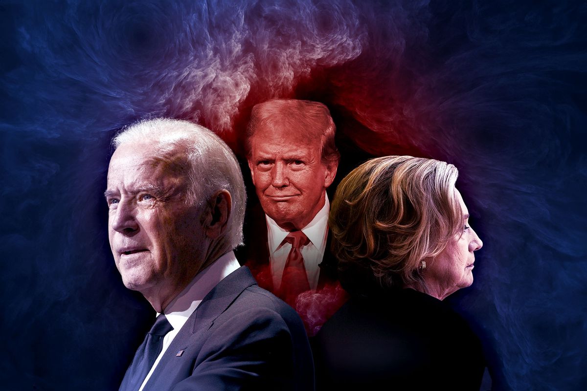 Joe Biden, Hillary Clinton and Donald Trump (Photo illustration by Salon/Getty Images)
