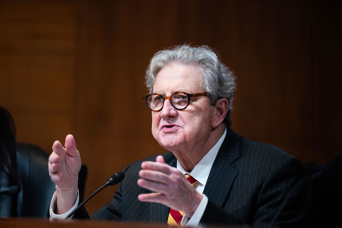 Sen. John Kennedy, R-La. (Tom Williams/CQ-Roll Call, Inc via Getty Images)