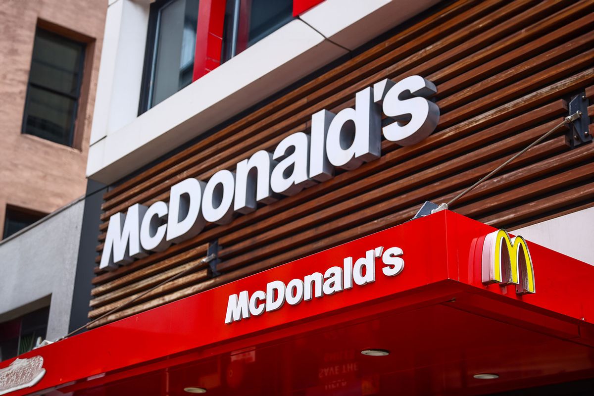 McDonald's restaurant is seen in Manhattan, New York, United States of America, on July 5th, 2024. (Beata Zawrzel/NurPhoto via Getty Images)