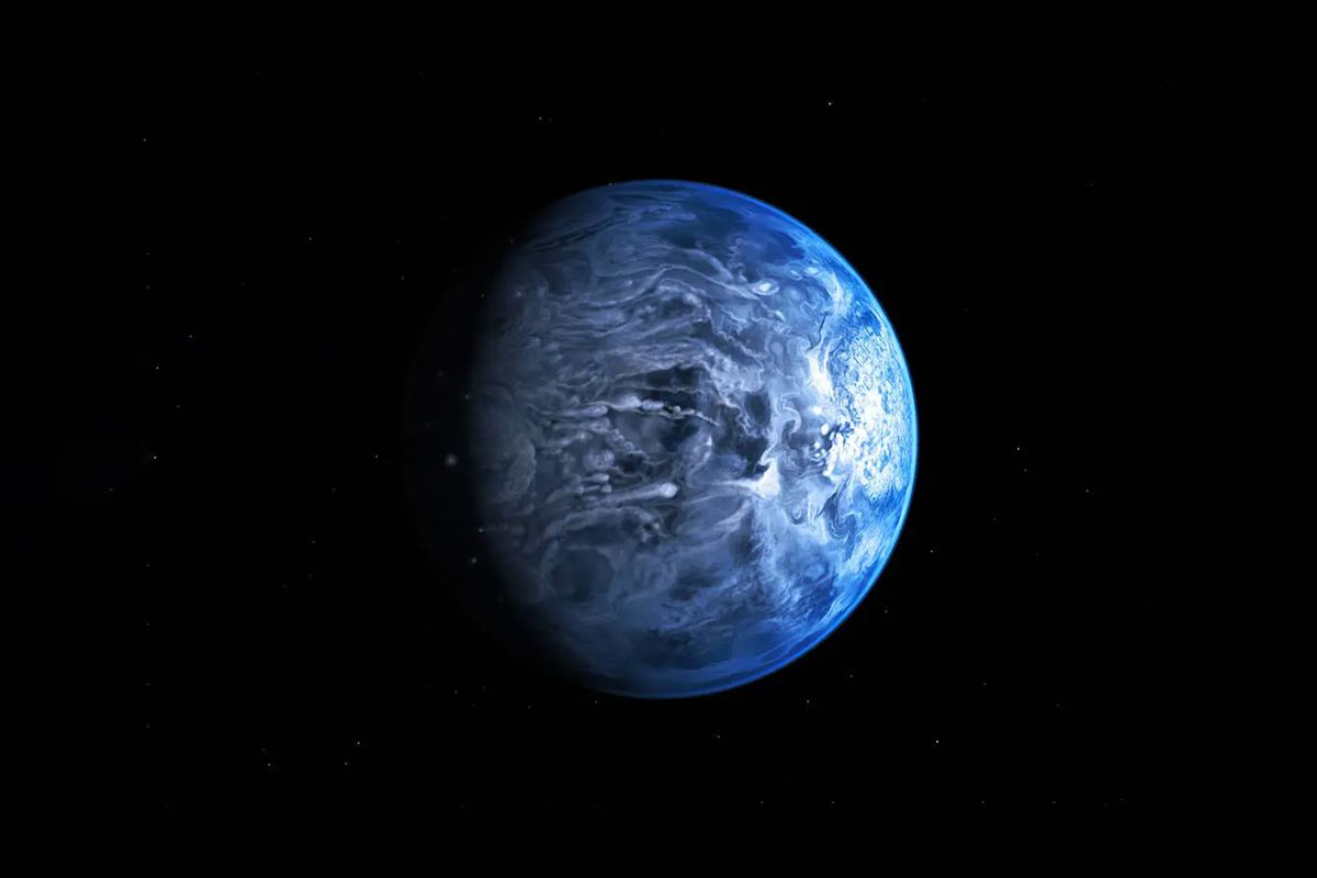 Exoplanet HD 189733b (NASA/ESO/M. Kornmesser)