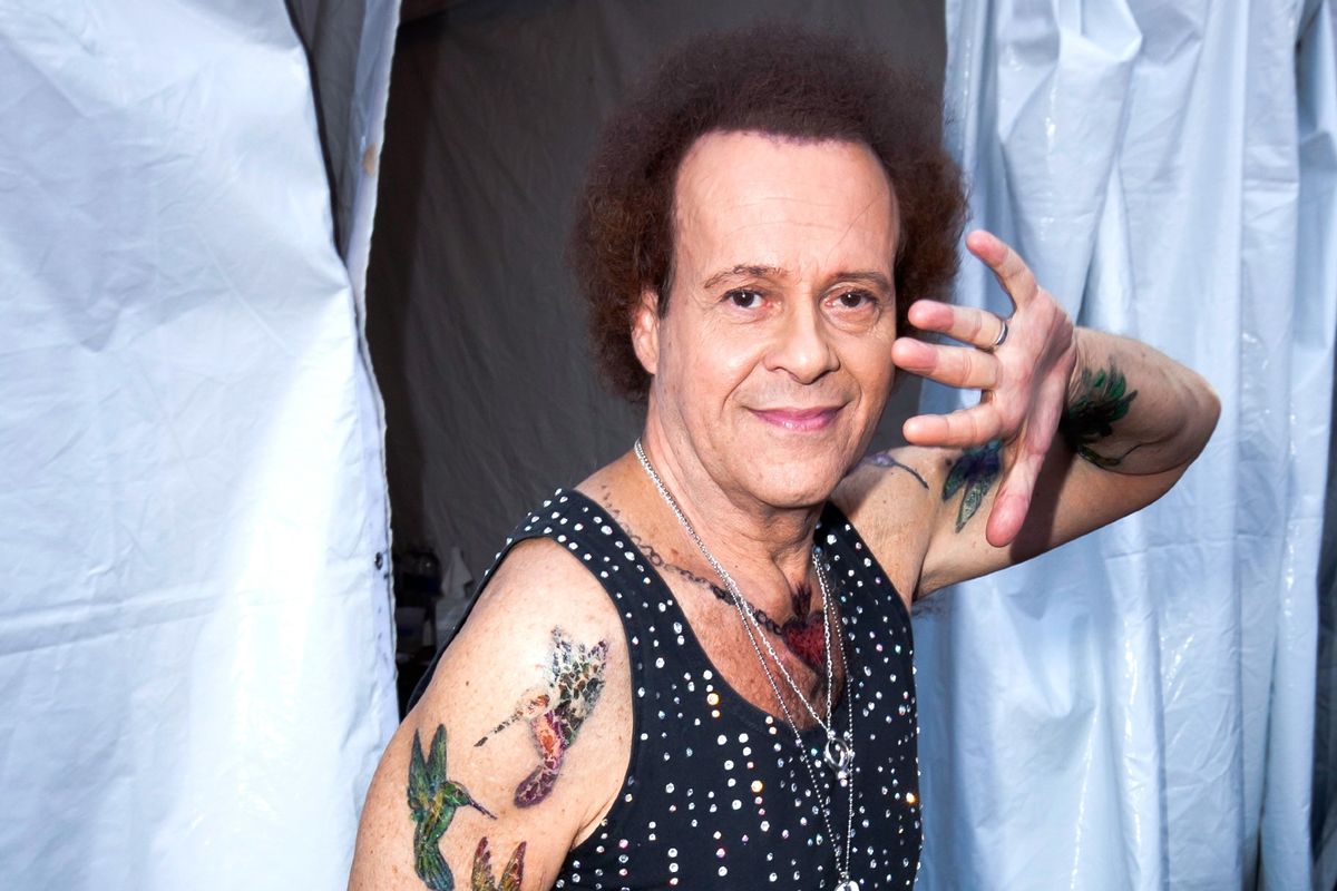 Fitness personality Richard Simmons attends 2013 LA Gay Pride Festival - Day 3 on June 9, 2013, in West Hollywood, California. (Rodrigo Vaz/Getty Images)