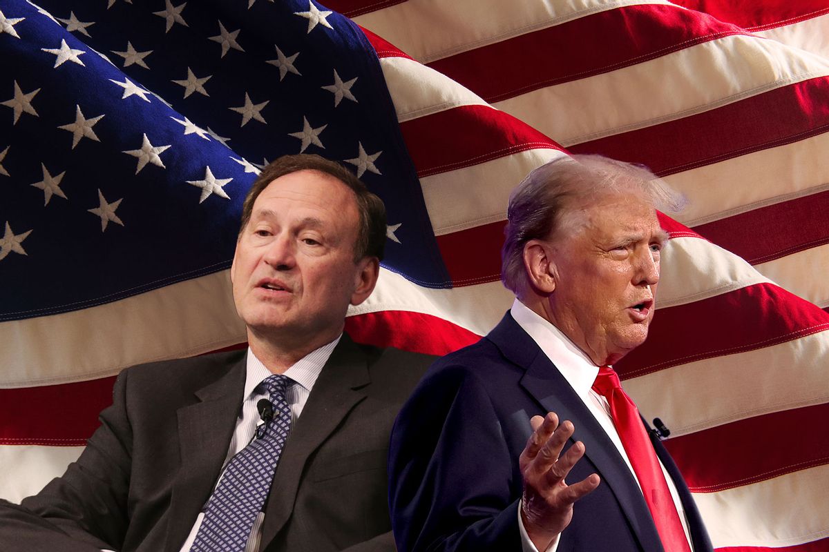 Samuel Alito and Donald Trump (Photo illustration by Salon/Getty Images)