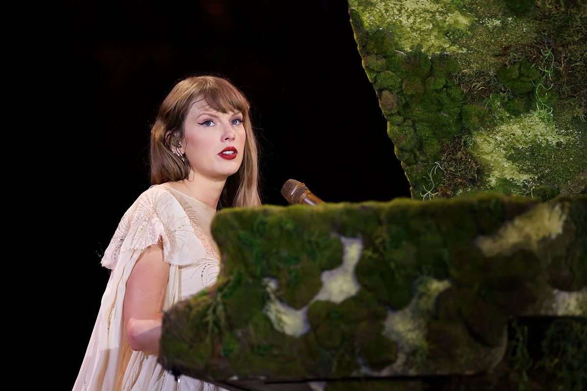 Taylor Swift performs onstage during "Taylor Swift | The Eras Tour" at Veltins Arena on July 17, 2024 in Gelsenkirchen, Germany. (Andreas Rentz/TAS24/Getty Images for TAS Rights Management)