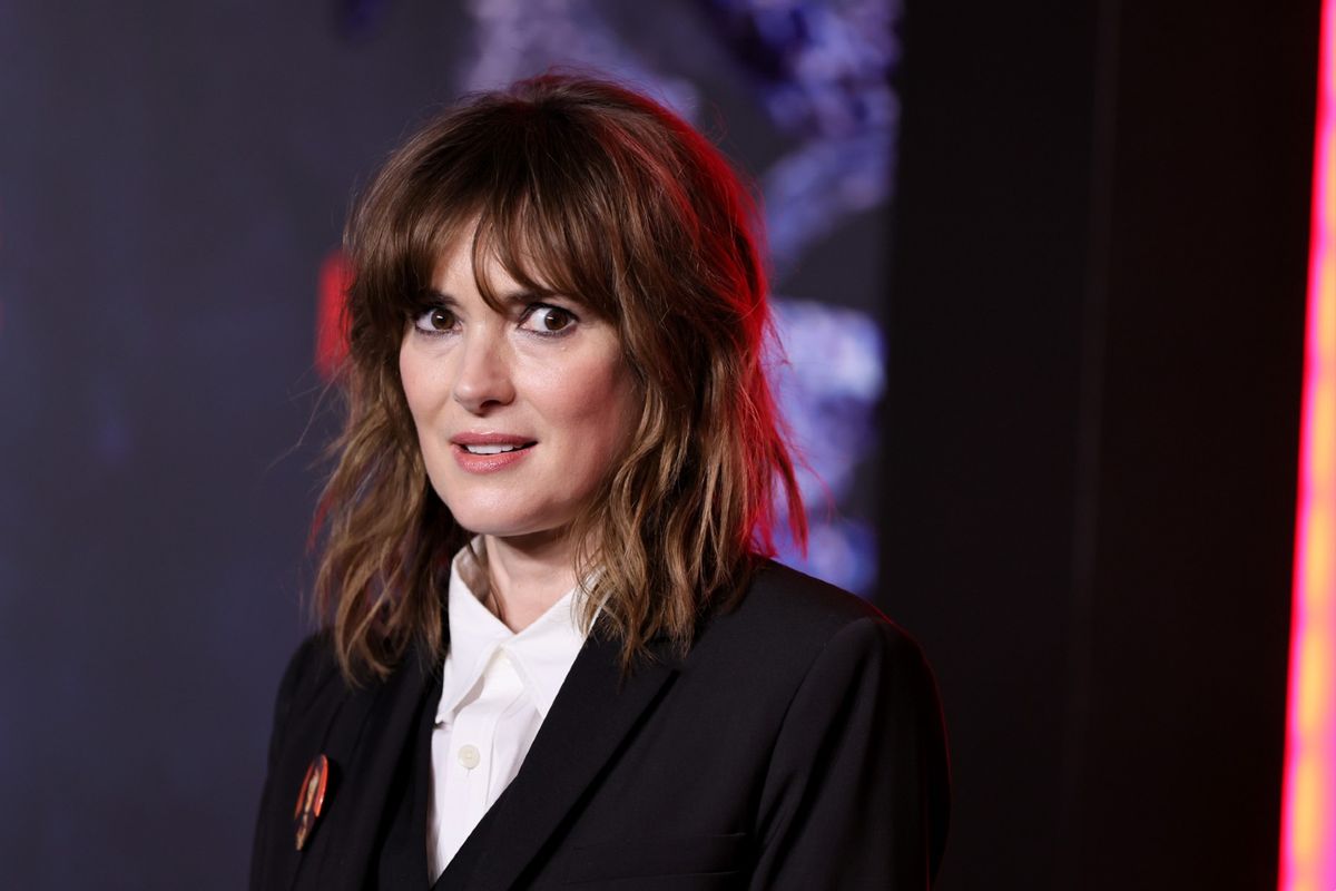 Winona Ryder attends Netflix's "Stranger Things" Season 4 New York Premiere at Netflix Brooklyn on May 14, 2022, in Brooklyn, New York.  (Theo Wargo/Getty Images)