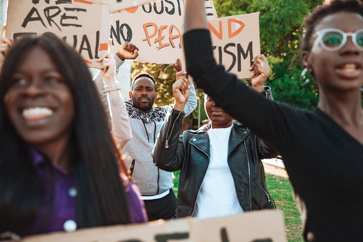 Anti-Racism protest. (Getty Images/LeoPatrizi)