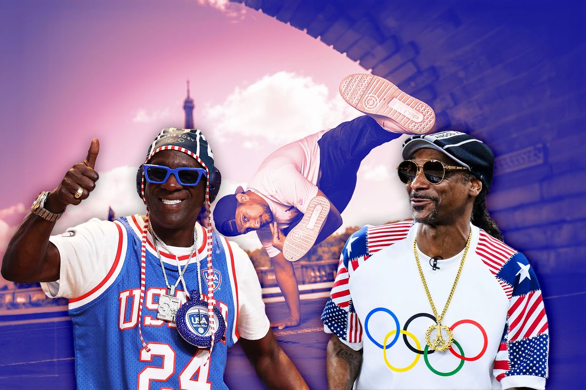 Flavor Flav, Snoop Dogg and B-Boy Mounir Biba. (Photo illustration by Salon/Getty Images)