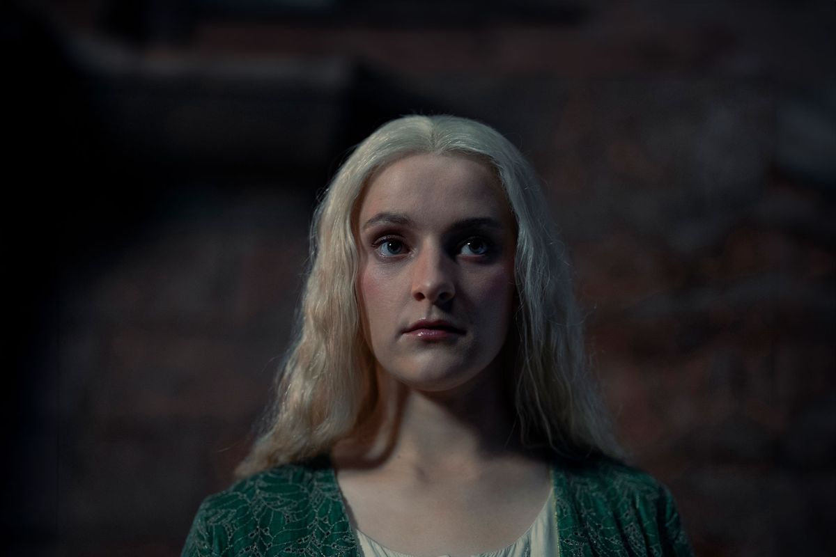 Phia Saban as Helaena Targaryen in "House of the Dragon" (HBO)