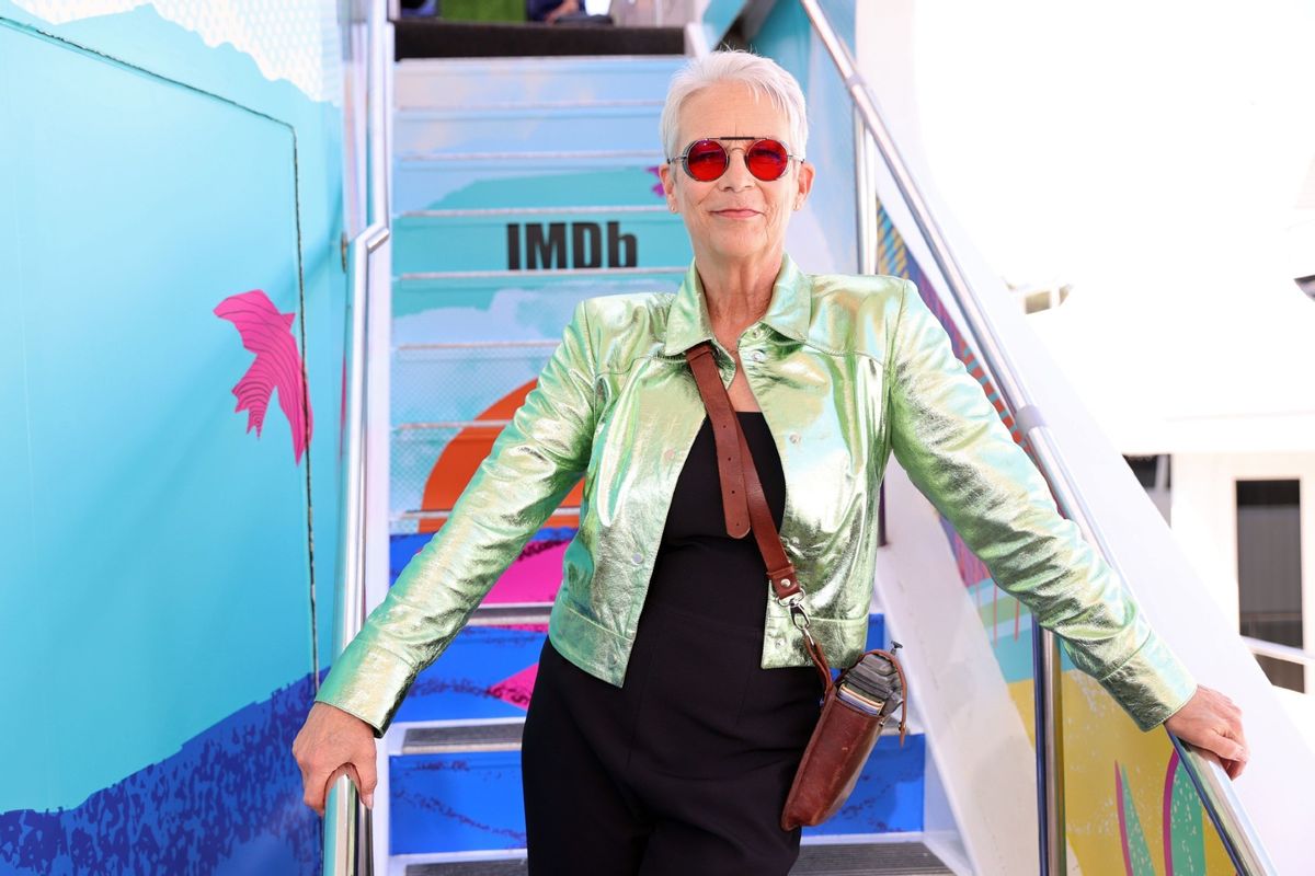 Jamie Lee Curtis attends the IMDboat at San Diego Comic-Con 2024 at The IMDb Yacht on July 26, 2024, in San Diego, California.   (Mat Hayward/Getty Images for IMDb)