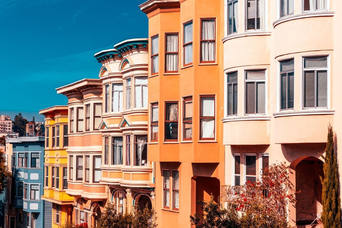 Residential houses in San Francisco, California, USA (Alexander Spatari/Getty Images)