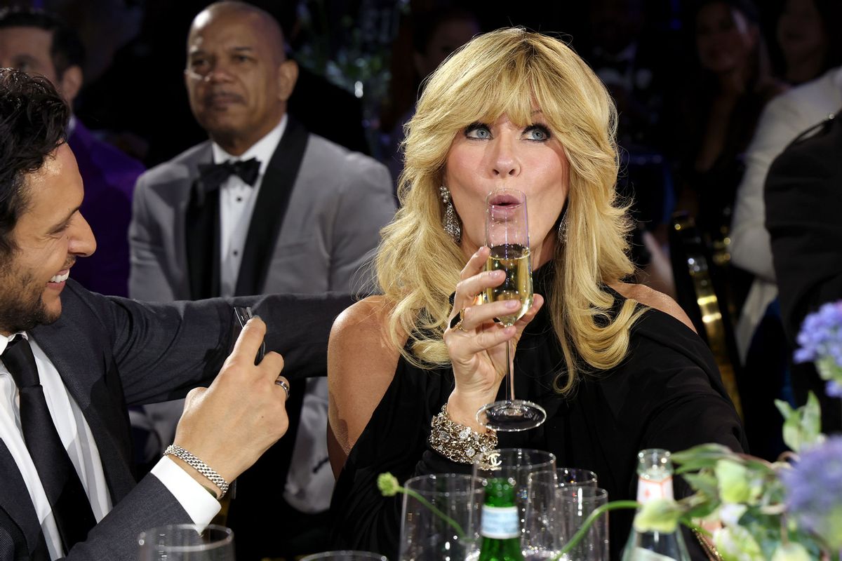 Ben Youcef and Sandra Lee attend the Elton John AIDS Foundation's 32nd Annual Academy Awards Viewing Party on March 10, 2024 in West Hollywood, California. (Kevin Mazur/Getty Images for Elton John AIDS Foundation)