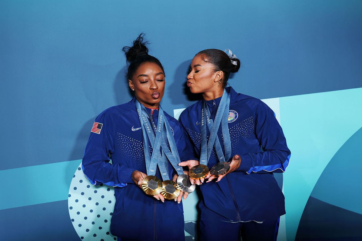 "It’s hard, but we did it": Simone Biles and Jordan Chiles wrap Olympics with more medals