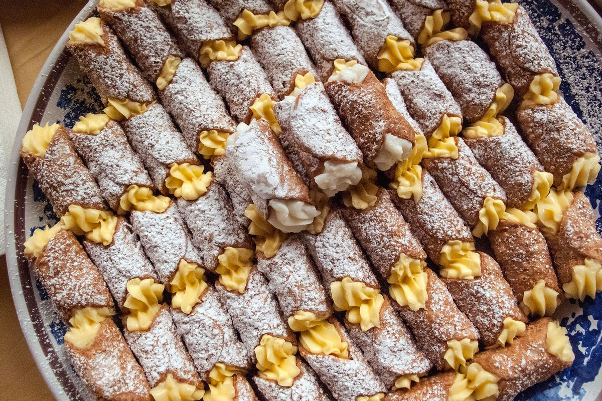 Cannolis from a local bakery in Noto, Sicily. (Santi Visalli/Getty Images)