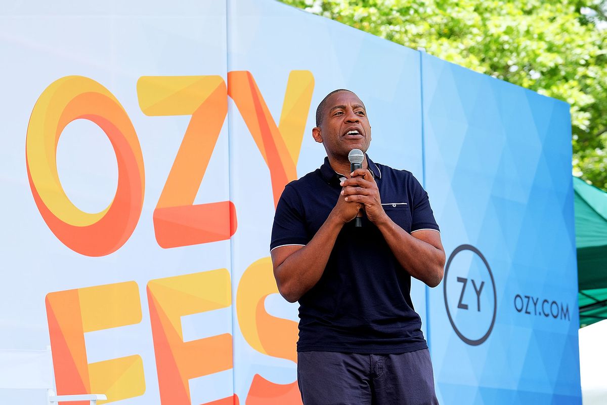 Carlos Watson speaks onstage during OZY FEST 2018 at Rumsey Playfield, Central Park on July 21, 2018 in New York City. (Matthew Eisman/Getty Images for Ozy Media)