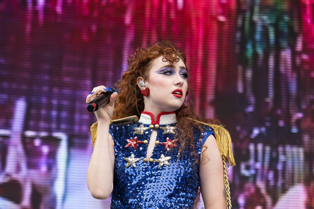 Chappell Roan performs on Day 3 of Outside Lands Festival 2024 at Golden Gate Park on August 11, 2024 in San Francisco, California. (Steve Jennings/FilmMagic/Getty Images)