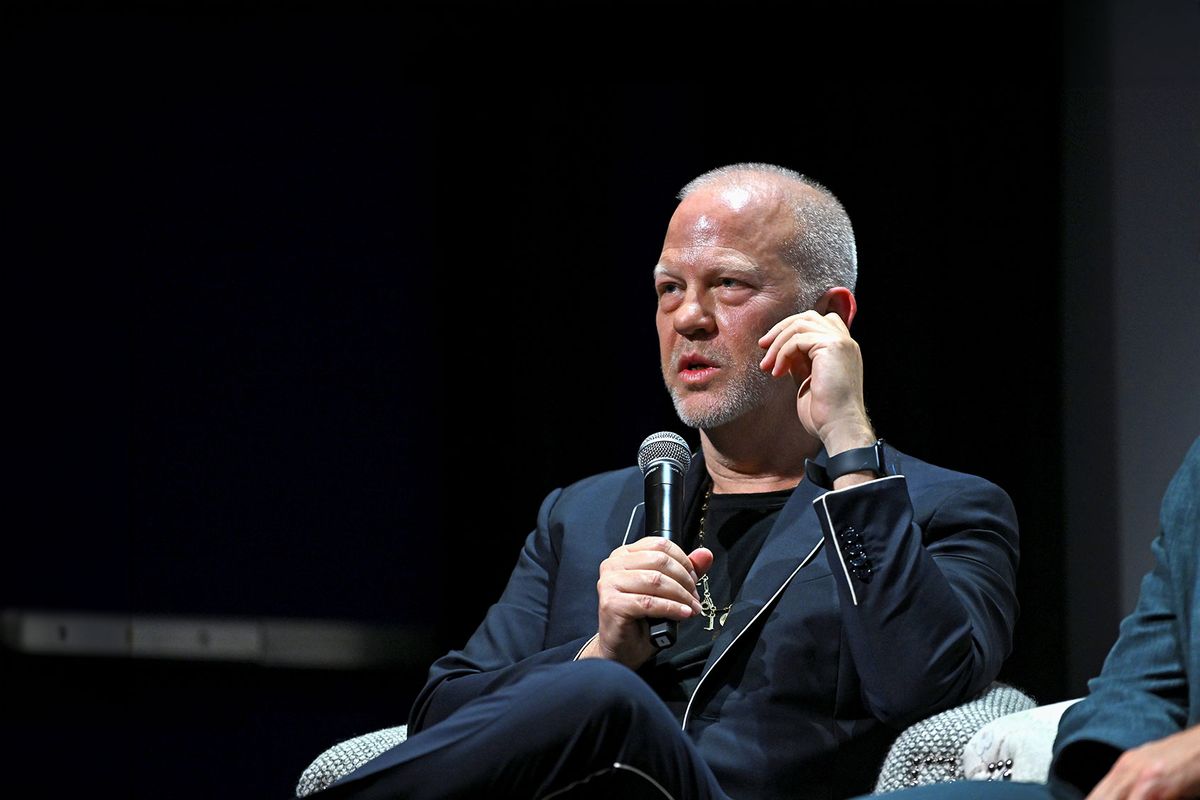 Ryan Murphy speaks onstage during the Monsters: The Lyle and Erik Menendez Story | NY Tastemaker at Crosby Hotel on September 12, 2024 in New York City. (Roy Rochlin/Getty Images for Netflix)