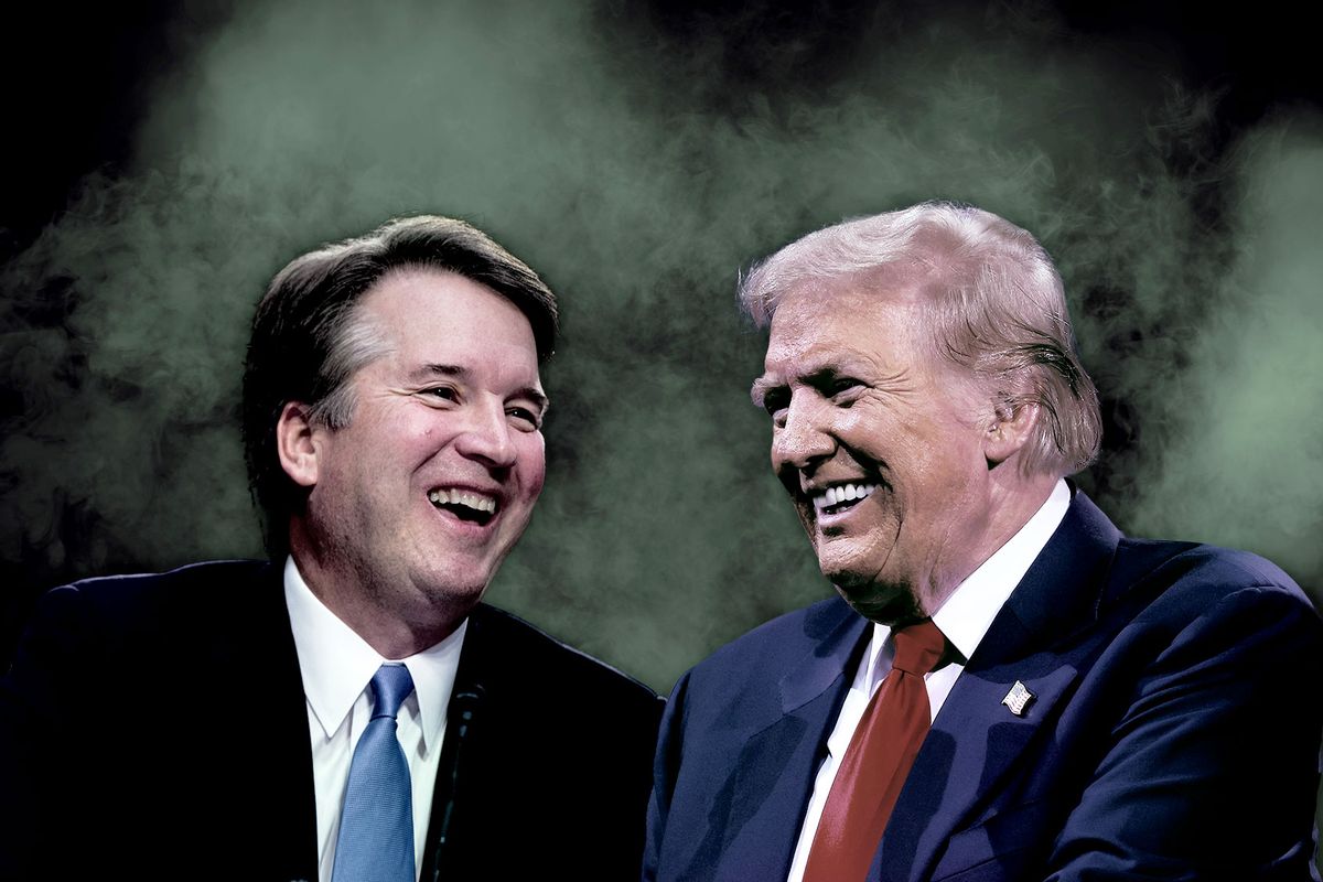 Brett Kavanaugh and Donald Trump (Photo illustration by Salon/Getty Images)