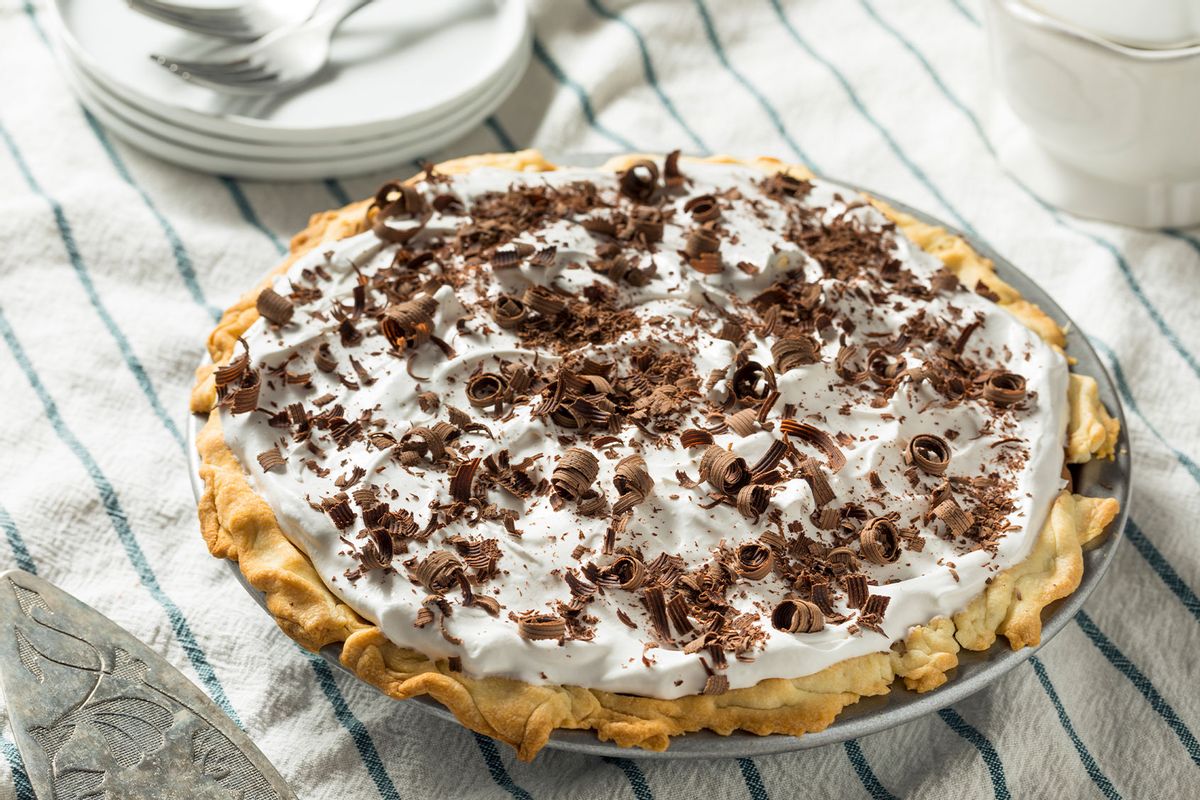 Creamy and custardy, this no-bake, Southern-inspired, rum-spiked cream pie is a surefire winner