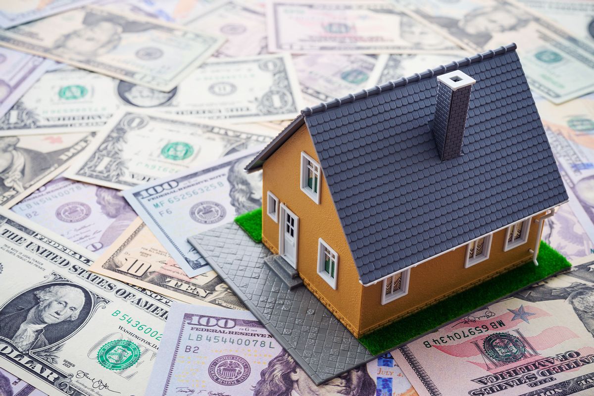 House model on pile of money background (Getty Images/Pla2na)