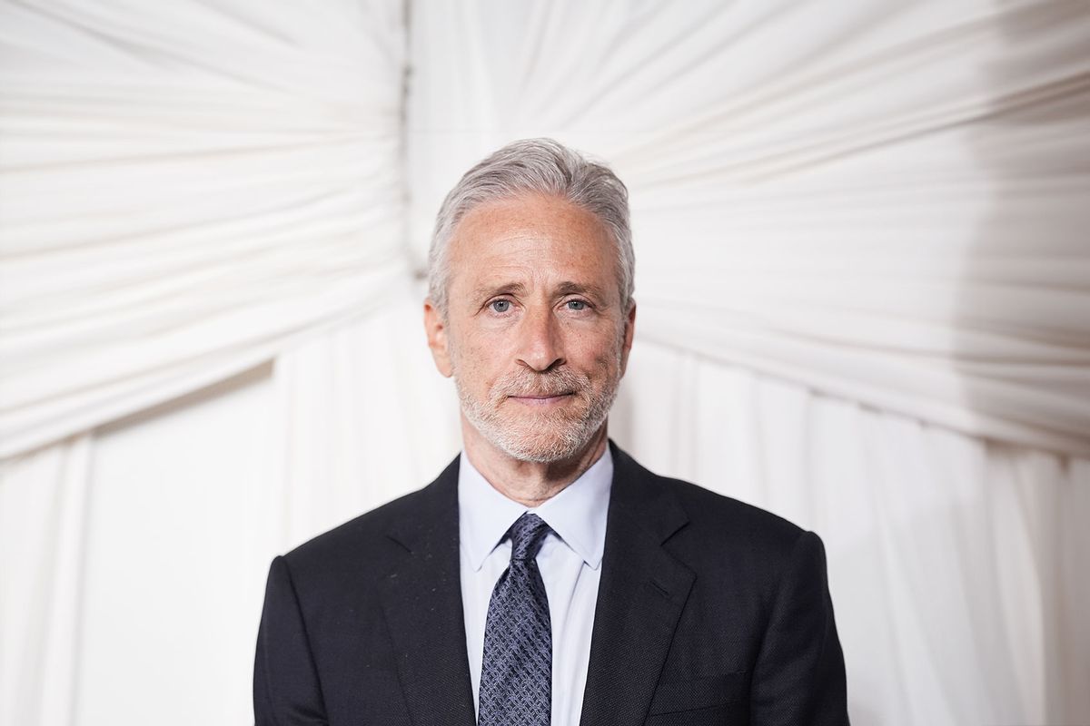 Jon Stewart at The Albies, Clooney Foundation for Justice on September 26, 2024 in New York, New York. (John Nacion/Variety via Getty Images)