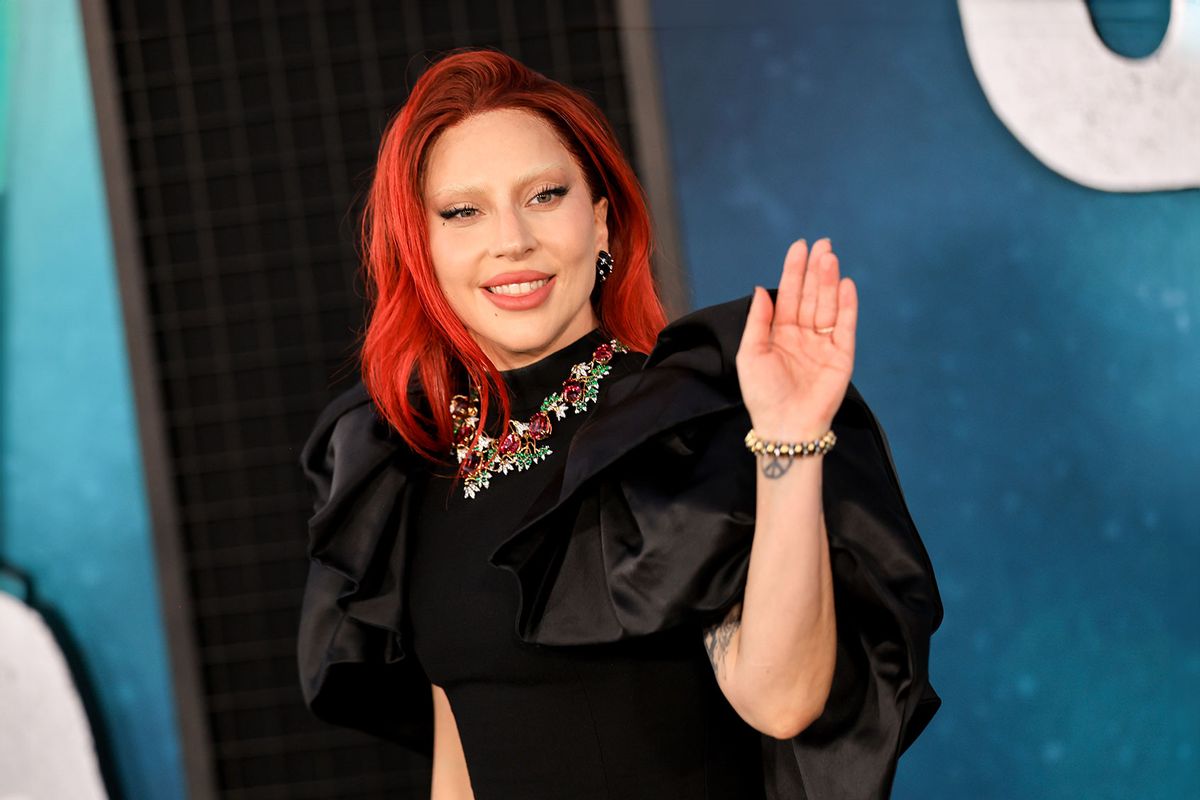 Lady Gaga attends the Los Angeles premiere of Warner Bros. Pictures "Joker: Folie a Deux" at TCL Chinese Theatre on September 30, 2024 in Hollywood, California. (Matt Winkelmeyer/WireImage/Getty Images)