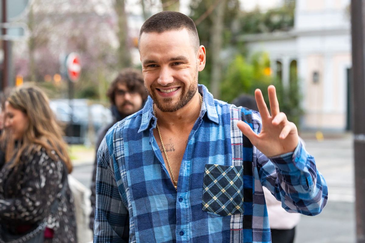 Liam Payne is seen on March 01, 2024 in Paris, France. (Photo by Marc Piasecki/GC Images)