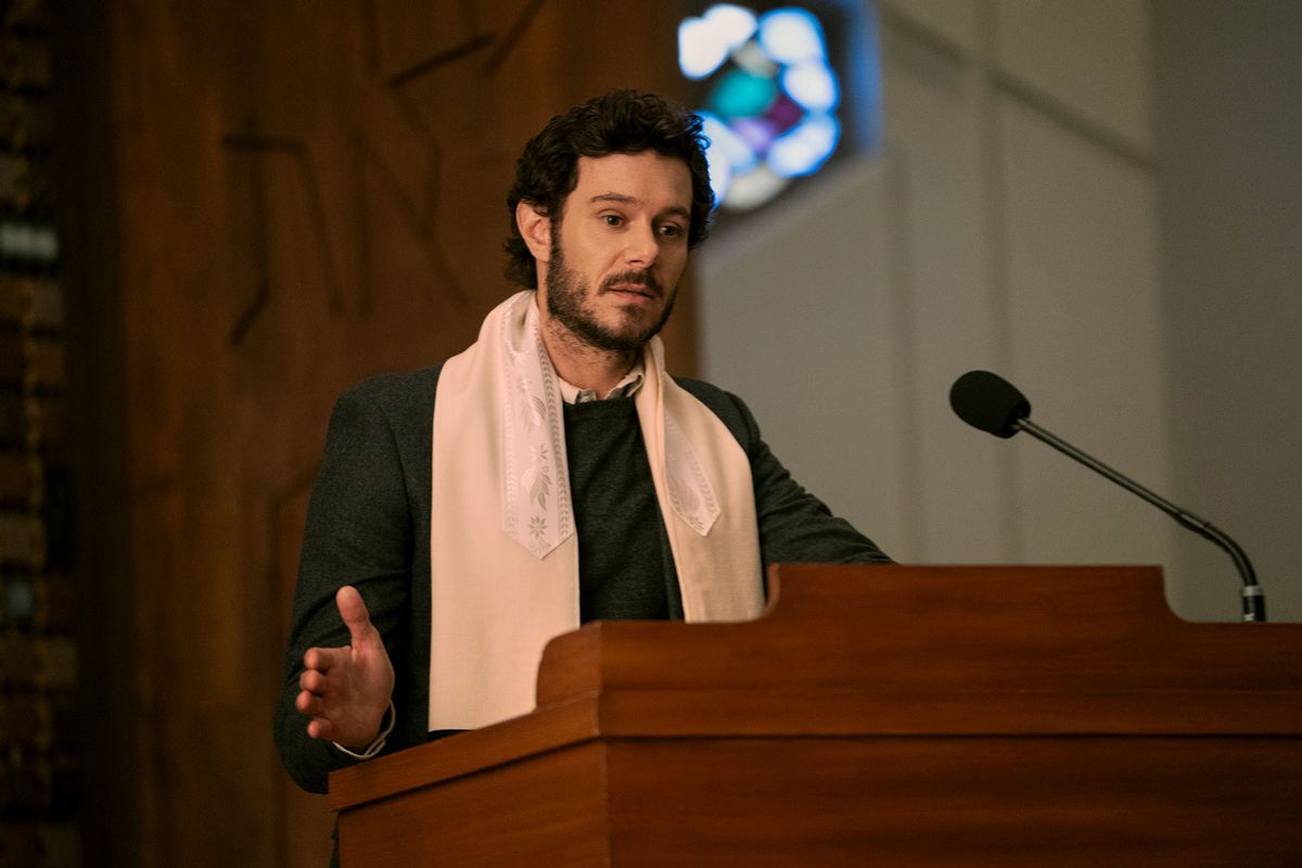 Adam Brody as Noah in "Nobody Wants This" (Stefania Rosini/Netflix)