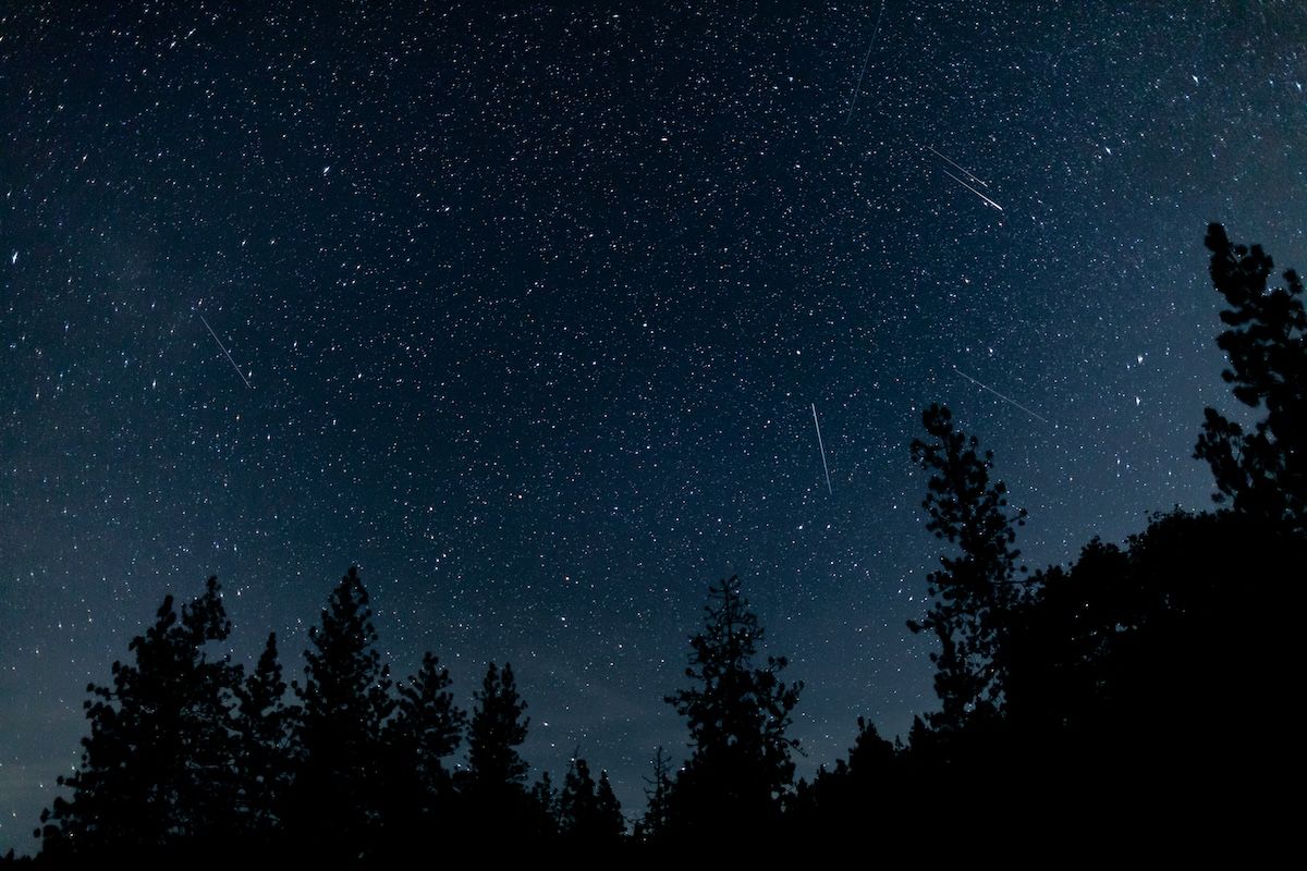 Orionids Meteor Shower in Ashland, Oregon. (Credit: davidhoffmannphotography / Getty Images)