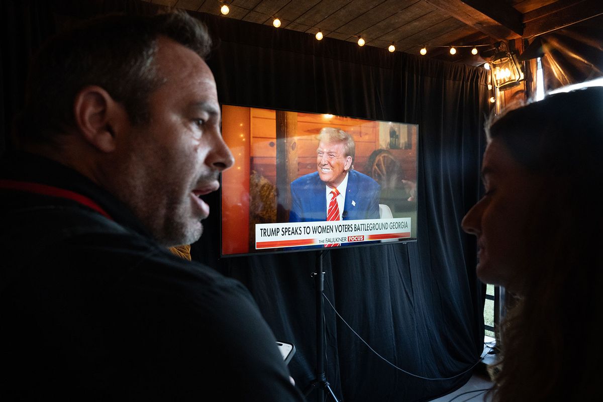 NextImg:Harris campaign blasts "creepy" Trump for claiming he's the "father of IVF" at Fox News town hall