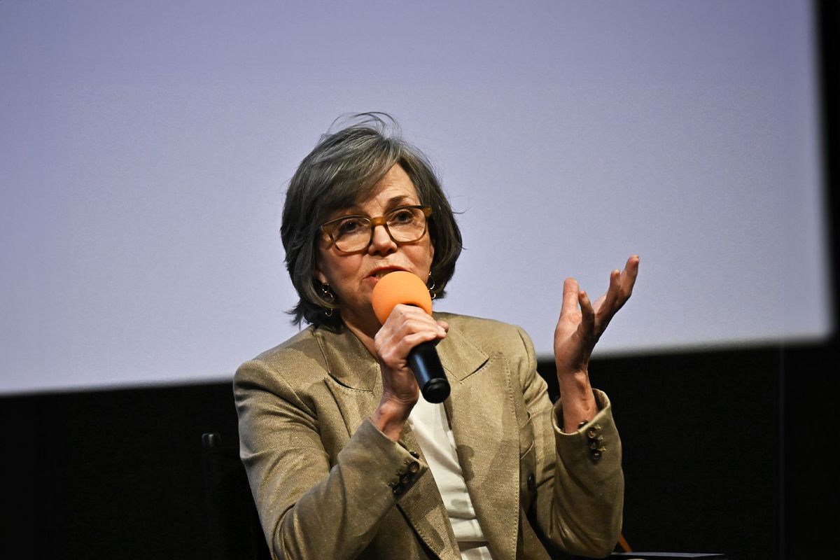 Sally Field at the panel for Women In Film's 50th Anniversary screening series of "Norma Rae" at Vidiots Theater on June 29, 2023 in Los Angeles, California. (Michael Buckner/Variety via Getty Images)