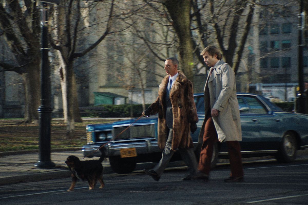 Jeremy Strong (left) as Roy Cohn and Sebastian Stan (right) as Donald Trump in "The Apprentice" (Briarcliffe  Entertainment/Pief Weyman)