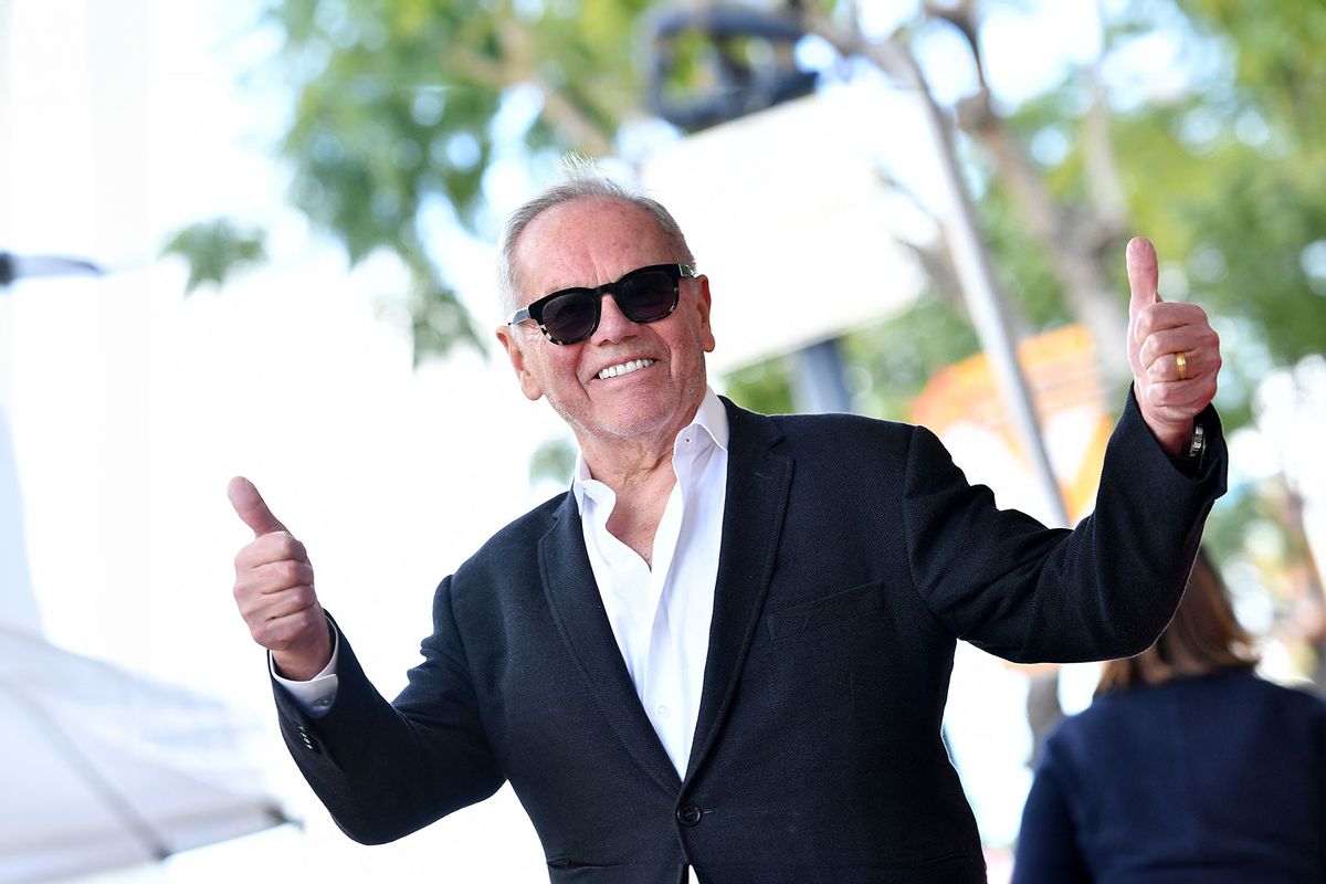 US-Austrian chef Wolfgang Puck attends Lenny Kravitz's Walk of Fame ceremony in Los Angeles, California, on March 12, 2024. (VALERIE MACON/AFP via Getty Images)