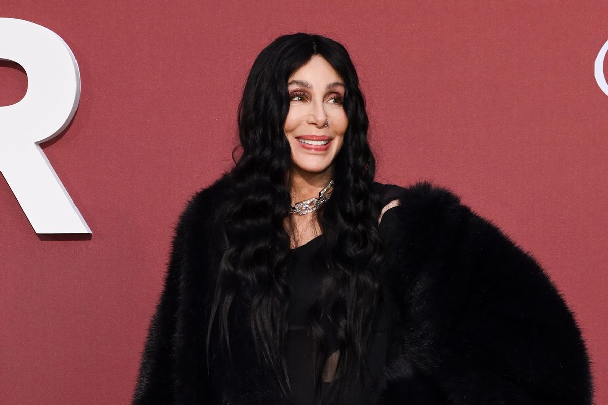 Cher at the amfAR Gala Cannes 2024 held at the Hotel du Cap-Eden-Roc on May 23, 2024 in Cap d'Antibes, France. (Michael Buckner/Variety via Getty Images)